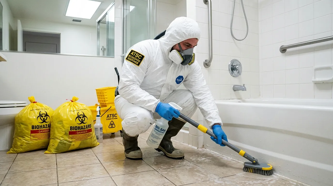 Decontamination equipment deployed for Blood Cleanup in Los Fresnos